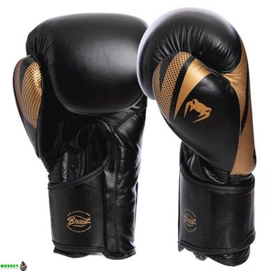 Боксерські рукавиці шкіряні VNM CHALLENGER BRASIL VL-2049 10-14 унцій кольори в асортименті