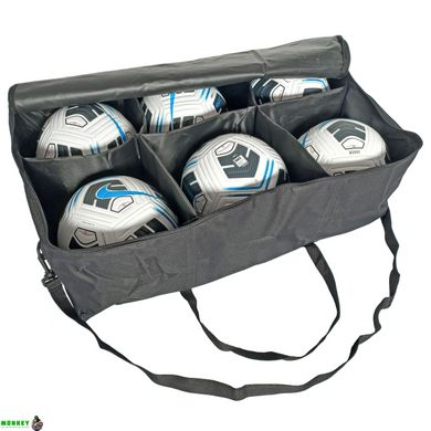 Сумка - валіза для м'ячів Meta Match ball bag сірий Уні 6 м'ячів