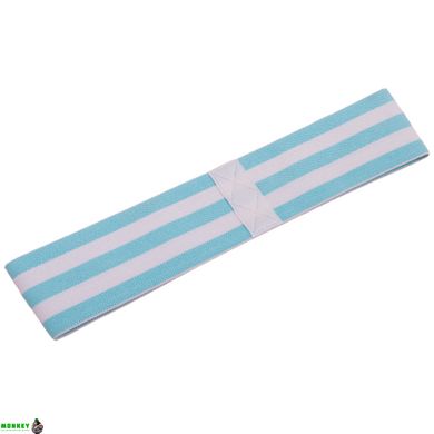 Резинка для фітнесу Zelart HIP BAND FI-1549-3 блакитний