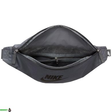 Сумка на пояс Nike NK HERITAGE WAISTPACK темно-серый Уни 41х10х15см