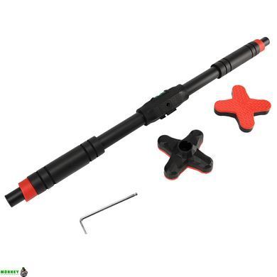 Турник раздвижной Cornix Pro+ 90-130 см XR-0287 Black/Red