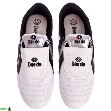 Степки для тхеквондо DADO OB-5669 розмір 30-45 білий-чорний
