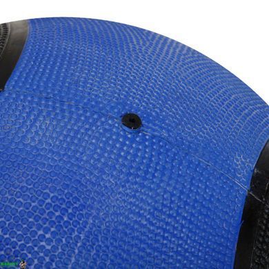 М'яч медичний медбол Zelart Medicine Ball FI-5121-9 9кг синій-чорний
