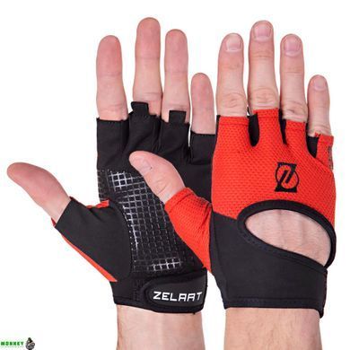 Перчатки для фитнеса и тренировок Zelart MA-3886 Черный-мятный XS