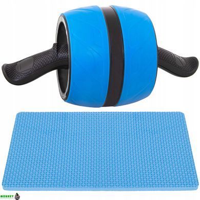 Ролик (колесо) для преса з поворотним механізмом Springos AB Wheel FA5000 Blue/Black