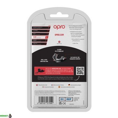 Капа OPRO Silver UFC дитяча (вік до 10) White/Silver (ufc.102515003)