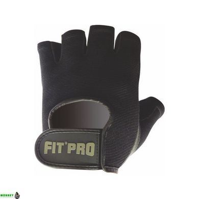 Рукавички для фітнесу і важкої атлетики Power System FP-07 B1 Pro Black S