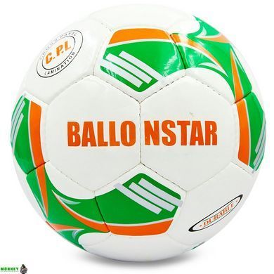 М'яч футбольний BALLONSTAR FB-5413 Синій червоний №5 PU
