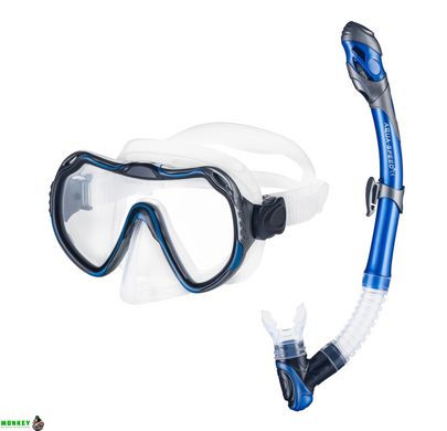 Набор маска и трубка Aqua Speed ​​JAVA + ELBA 8205 синий Уни OSFM