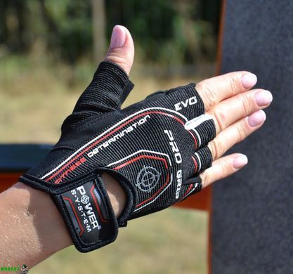 Рукавички для фітнесу Power System PS-2250E Pro Grip EVO Black M