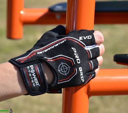 Рукавички для фітнесу Power System PS-2250E Pro Grip EVO Black M