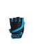 Перчатки для фитнеса и тяжелой атлетики PowerPlay 2311 женские черно-голубые XS