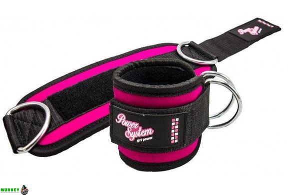 Манжети на ногу Power System Ankle Strap Gym Babe PS-3450 Pink