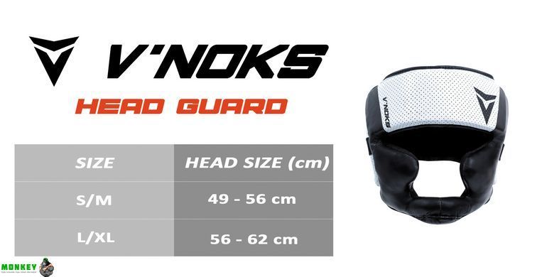 Боксерский шлем V`Noks Aria White L/XL
