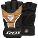 Рукавиці для ММА RDX AURA PLUS T-17 Black Golden M (капа у комплекті)