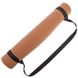 Коврик для йоги пробковый каучуковый с принтом Record FI-7156-6 183x61мx0.4cм коричневый