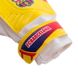Перчатки вратарские BARCELONA BALLONSTAR FB-0187-7 размер 8-10 желтый-синий