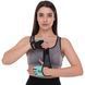 Перчатки для фитнеса и тренировок Zelart MA-3886 Черный-мятный XS