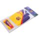 Перчатки вратарские BARCELONA BALLONSTAR FB-0187-7 размер 8-10 желтый-синий