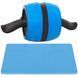 Ролик (колесо) для преса з поворотним механізмом Springos AB Wheel FA5000 Blue/Black