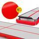 Мат надувной гимнастический 4FIZJO Air Track Mat 600 x 200 x 20 см White/Red (P-5907739312044)