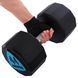 Гантели профессиональные с полиуретановым покрытием LiveUp LP8003-44 (2х44кг)