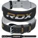 Пояс для тяжелой атлетики RDX 4 кожаный Black Gold 2XL