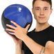 М'яч медичний медбол Zelart Medicine Ball FI-5121-9 9кг синій-чорний