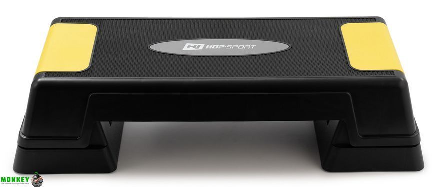 Степ платформа Hop-Sport HS-PP020AS черно-желтая