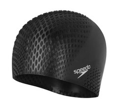 Шапка для плавання Speedo BUBBLE ACTIVE + CAP AU чорний Уні OSFM