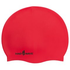 Шапочка для плавания MadWave INTENSIVE M053501 (силикон, цвета в ассортименте)