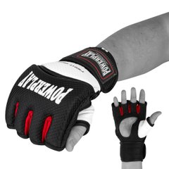 Перчатки для MMA PowerPlay 3075 Черно-белые S