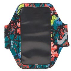 Держатель телефона Nike LEAN ARM BAND PRINTED BRIGHT мультиколор OSFM