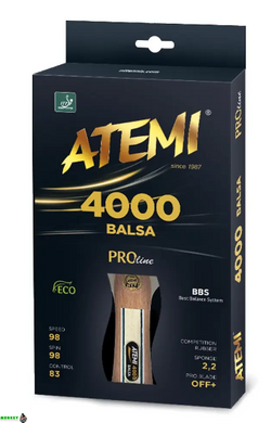 Ракетка для настільного тенісу ATEMI PRO 4000