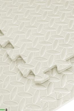 Мат-пазл (ласточкин хвост) Cornix Mat Puzzle EVA 120 x 120 x 1 cм XR-0231 Cream