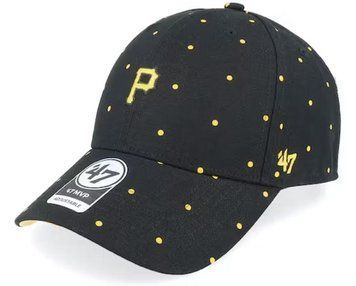 Кепка MVP 47 Brand PITTSBURGH PIRATES DOTTED чорний, жовтий Уні OSFA