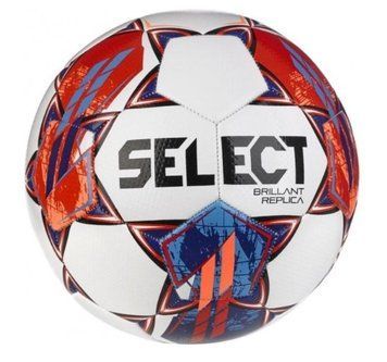 Футбольный мяч Select BRILLANT REPLICA v23 бело-красный Уни 5 099386-257-5