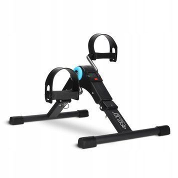 Міні велотренажер 4FIZJO Mini 2 в 1 для рук та ніг Black/Blue (P-5905973401685)