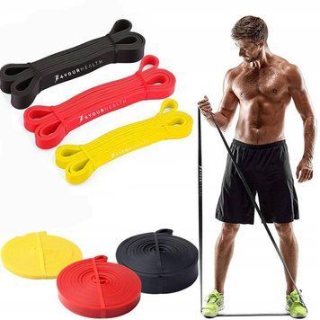 Набор резинок для тренировок 4yourhealth Power Band 3шт. (от 2 до 30кг. вместе 52кг)