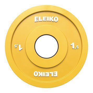 Диск Eleiko IWF RC 124-0015R 1,5 кг