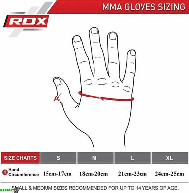 Перчатки ММА RDX X7 M