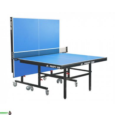 Стіл для настільного тенісу GSI-Sport Indoor Profi-200 MT-0695 синій