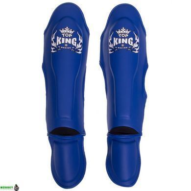Защита голени и стопы для единоборств детская TOP KING TKSGKC Черный S
