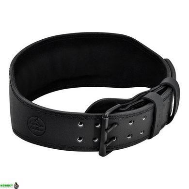 Пояс для важкої атлетики RDX 4 шкіряний Full Black M
