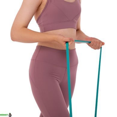 Резинка петля для подтягиваний SP-Sport Fitness LINE FI-9584-1 Зеленый 15-25кг бирюзовый