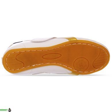 Степки для тхеквондо SP-Sport OB-0190 41 розмір білий-золотий