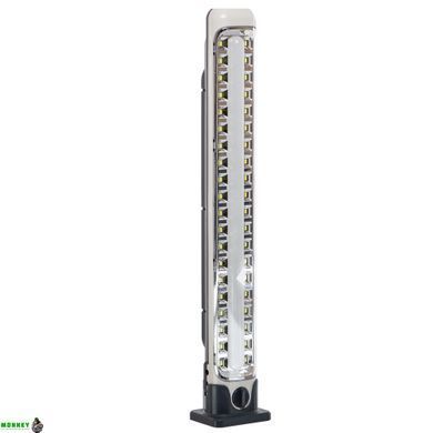 Светильник аварийного освещения с аккумулятором X-BALOG LJ-8860 (60 SMD led, аккум., р-р 48,2х7,9см, серый)