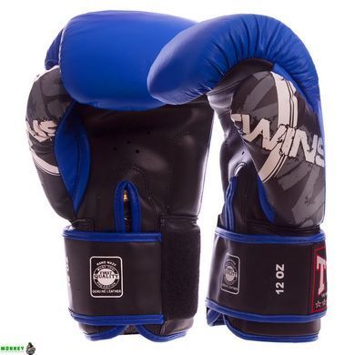 Перчатки боксерские кожаные TWN CLASSIC 0269 Красный-черный 12 унций