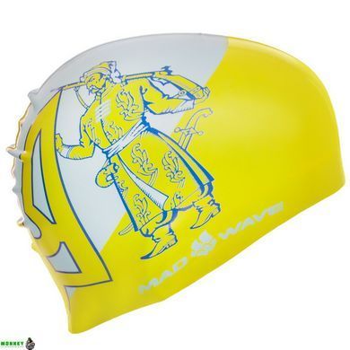 Шапочка для плавання MadWave UKRAINE M055304 зелений