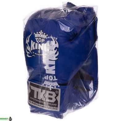 Перчатки боксерские кожаные TOP KING Super AIR TKBGSA Черный 8 унции